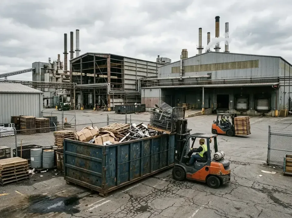 industrial-factory-scrap-conta-003 — frequently asked questions, Cheap Roll-off Dumpster Rentals in Coplay, PA